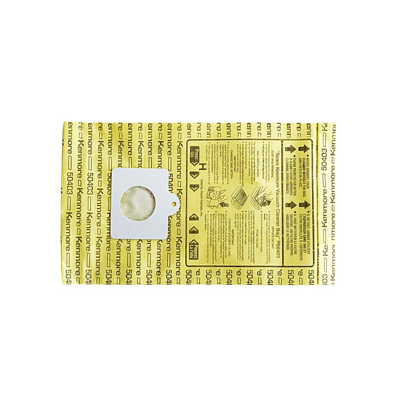 Kenmore 50403 Bags + 40320 HEPA Filter, Bundle Pack. Genuine