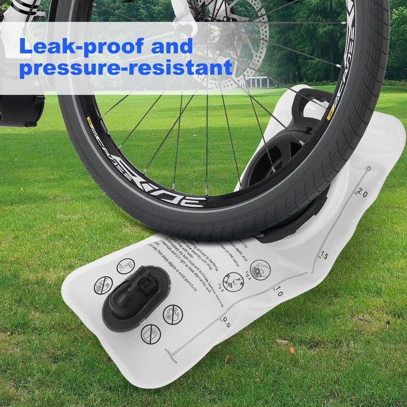 WADEO Hydration Bladder 2L, Leak Proof Water Bladder with Clean