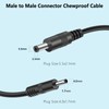 Solar Panel Dedicated Connection Cable 5.5x2.1mm to 4.0x1.7mm Male to