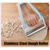 Rolling Pin with Adjustable Labor for Baking,Non-Stick Stainless Steel Dough