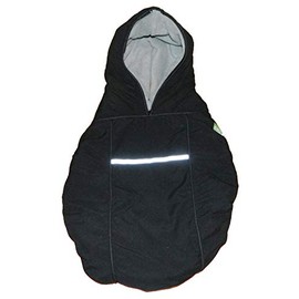 Baby Parka Infant Carrier Cover, Black
