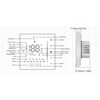 Smart Temperature Controller IP20 Protection PC ABS White Programmable Boiler