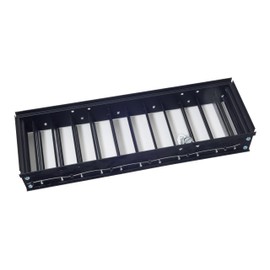 8 Inch x 8 InchBlack Metal Louver for Floor Grilles, Reggio Registers Black Premium Grates & Registers | Helps Control Airflow for Improved Heating & Cooling