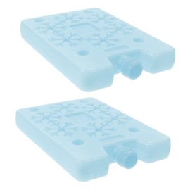 WOONEKY Ice Pack Food Cooler 2pcs Reusable Cooler Bag Freezer Blocks Reusable Insulated