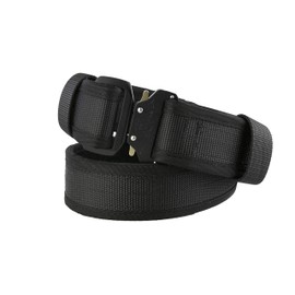 Fusion Tactical Military Police Patrol Belt Black Medium 33-38"/2" Wide/Binding