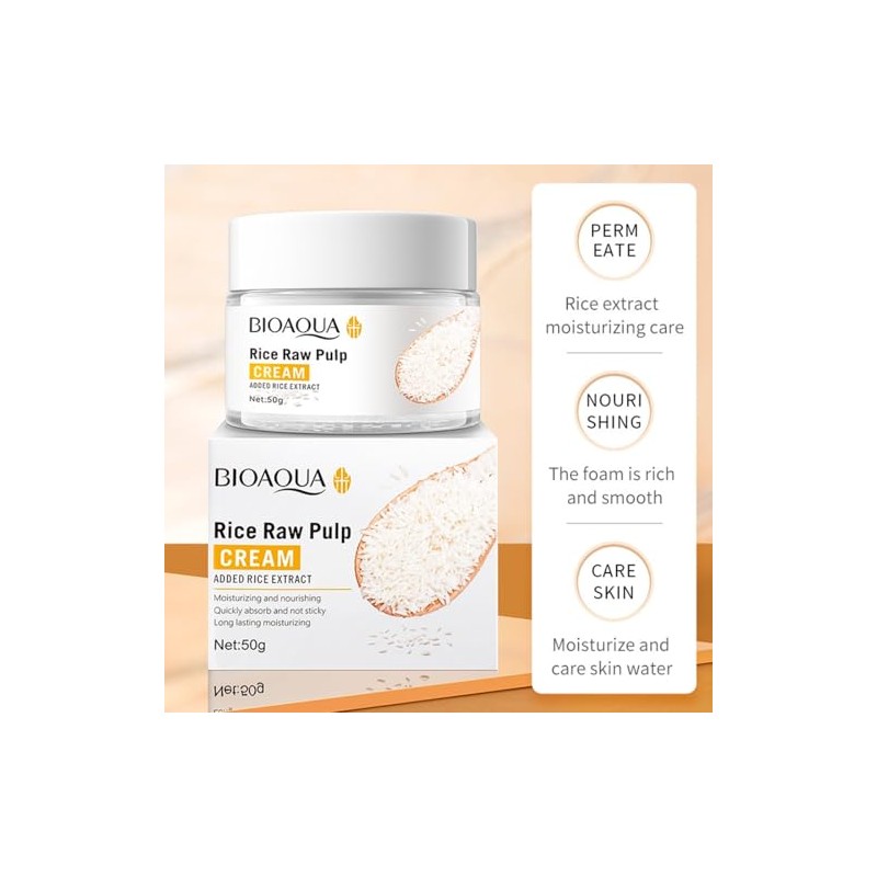Set de Skincare de Arroz Rice Raw Pulp de 6