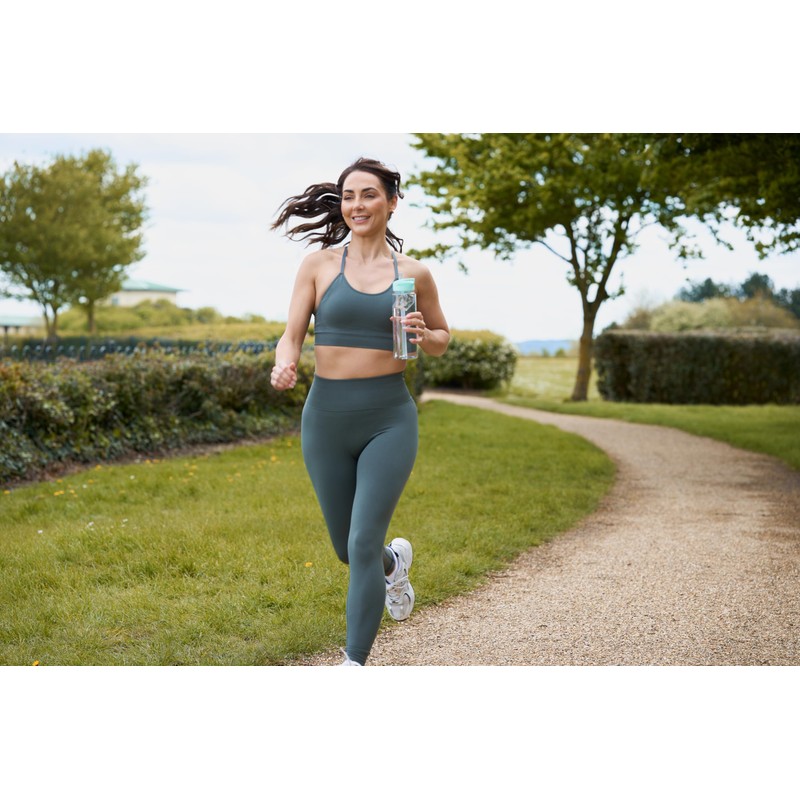 Restore Tritan Tracker Water Bottle, Flip Top, Track Your Goals,