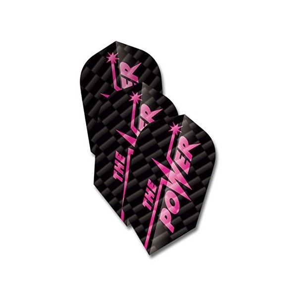 Slim Ribbed Q Dart Flight - Phil Taylor