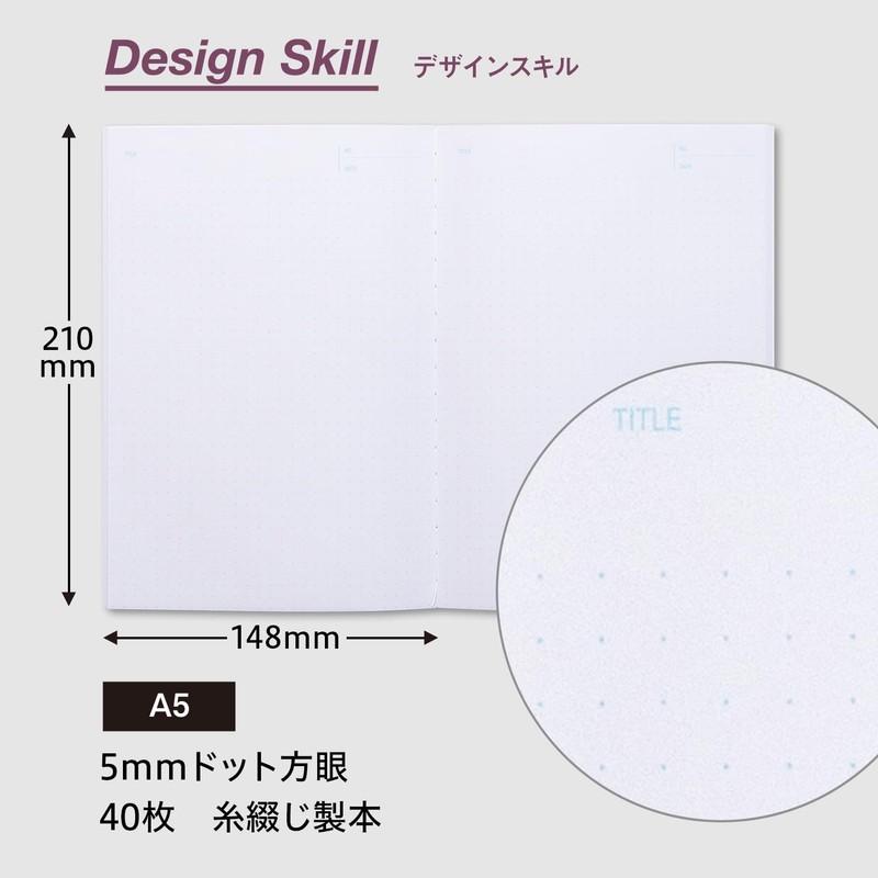 Apica CFSA5003T Skill-In Notebook for Re-Learning for Working People, A5