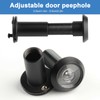 Door Viewer with Privacy Screen, 180° Wide Angle Optical Glass