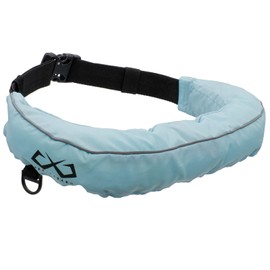 JES-BASARO B-Life-Jac-Mf-MN/AT Life Jacket, Manual Inflatable, Waist Fit, 3D Cut Design, Fishing, Adults, Children, Men's, Women's, Sizes 27.6 - 55.1 inches (70 - 140 cm), Japanese Manufacturer,