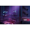 VICTONE L Shaped Gaming Desk, Corner Desk with Monitor Stand,