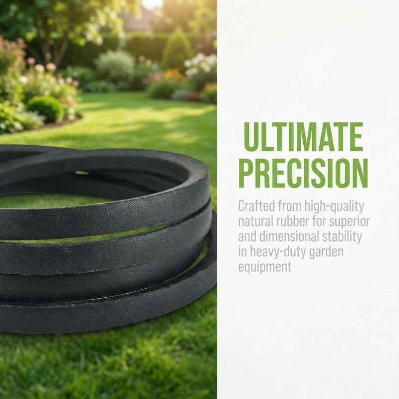 JoJoias 7046784YP (3/8" X 24 1/2") Tractor Drive Belt for
