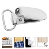 Mobestech 25PCS Metal Suspender Clips Clamps for Tablecloths Sofa Cushions