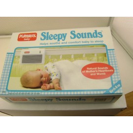 HASBRO PLAYSKOOL 1987 PLAYSKOOL SLEEPY SOUNDS HELPS SOOTHE & COMFORT BABY TO SLEEP NEW IN BOX