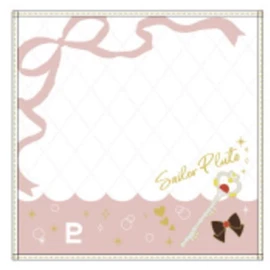 BANDAI 4085002900 Mini Towel, Sailor Moon, Charlotte (Sailor Pluto), Approx. 9.8 x 9.8 inches (25 x 25 cm)