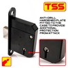 TSS High Security 5 Lever British Standard Mortice Deadlock with