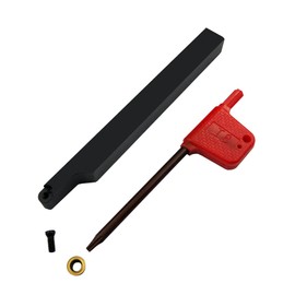 3/8” SRACR1010H06 + R3 Yellow Lathe Turning Holders 90 Degrees Lathe Turning & Profiling Tool Holder for Round Carbide Inserts RCMT0602 Right Hand