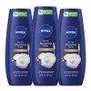 NIVEA NIVEA Nourishing Care Body Wash with Nourishing Serum, Moisturizing