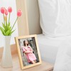 marysgift Frames Square Picture Poster Photo Frame Wood Vintage Desktop