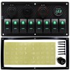 FXC - Panel de interruptor multifunción de 12 V 24