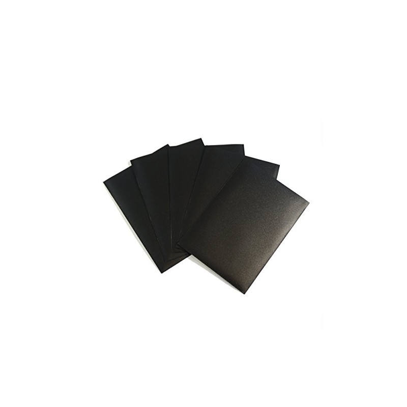 Arkero-G Small Classic Card Sleeves Black/Black (60 Black Card Sleeves)