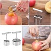 Descorazonador de Manzanas Acero Inoxidable 2 Piezas