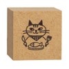 Decole Corporation ST-90741 Cat Life Stamp, Meal, 0.9 x 0.9