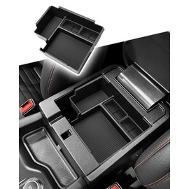 CDEFG para Ford Explorer 2025 2026 - Bandeja organizadora de consola central, inserto central de almacenamiento de reposabrazos - Explorer 2025 2026 (activo, línea ST, platino y ST) accesorios