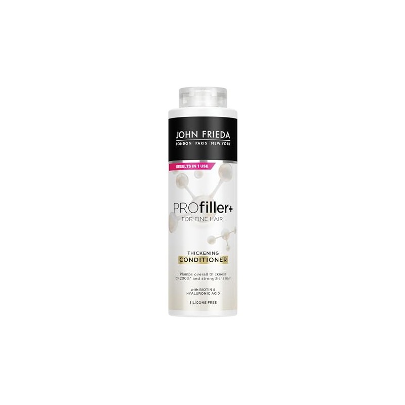 John Frieda PROfiller+ Thickening Conditioner for Thin, Fine Hair, 500ml