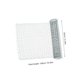 Totority Green Coated Chicken Wire Mesh Hexagonal Wire for Floral Arrangements Garden Fencing DIY Crafts Durable Netting for Poultry and Rabbit Cages