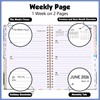 Diary 2026, A5 Weekly Planner Notebook from Jan. to Dec.