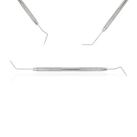 MASTERYD DG 16 Diagnostic Endo Explorer Probe Root Canal Posterior Endodontic Probe Solid Texture Grip Handle Stainless Steel Dental Orthodontic Instruments Tools