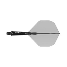 CUESOUL ROST 77 Integrated Dart Shaft and Flight,Standard Shape,Set of 3(clear color series)