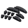 LogiLink Kabel Befestigungs Clips Set (10 Pieces), Black