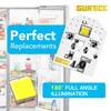 New Upgraded 3 Pack WR55X11132 WR55X25754 LED Light for GE