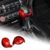 AIRSPEED Car Gear Shift Knob Cover Interior Accessories Sticker for