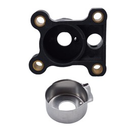 NorthBoat 394711 Water Pump Impeller Kit with Housing for Johnson Evinrude 8 9.9 10 15 HP Impeller 386084 2 Stroke and 4 Stroke Outboard 1974 and Later