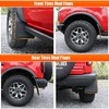 Mud Flaps for Ford Bronco 2021-2026 Front and Rear Splash