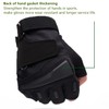 NICEGURDEN Men's Fingerless Breathable Workout Gloves Tactical Combat Shooting Motorcycle