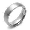 DoubleAccent 6MM Comfort Fit Titanium Wedding Band Satin Finished Classic