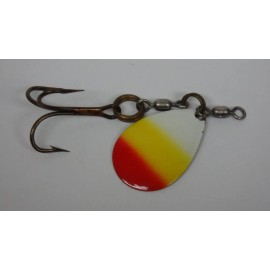 Luhr-Jensen Vintage Luhr Jensen & Sons Luhr's Lures Colorado Spinner Painted Blade! #4