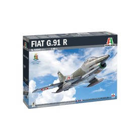 Italeri 2645 1:48 G.91 R1/R3 Gina - Modellbau, Bausatz, Standmodellbau, Basteln, Hobby, Kleben, Plastikbausatz, detailgetreu, Mehrfarbig, Mittel
