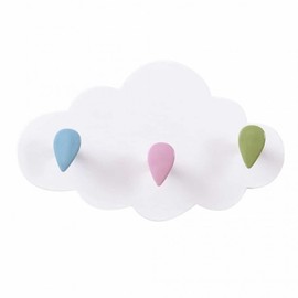 Attachable pastel cloud hook kitchen wall mount bathroom towel holder shower towel holder Cloud Hook - Single 3ea