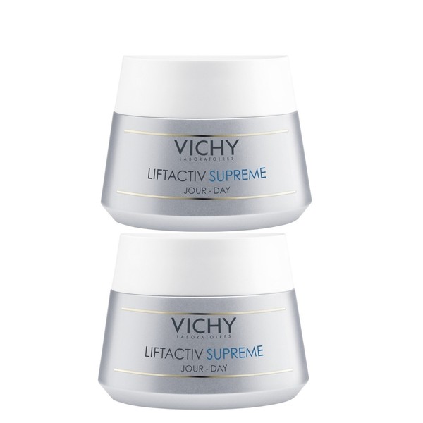 Vichy 2x Vichy Liftactiv Supreme Progressive Anti-wrinkle Firmness Correcting Care Normal Combination Dry 2x50ml (3337871328795)