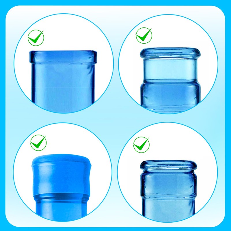 Lyreh 2pcs Heavy Duty Water Jug Handles, Plastic Ergonomic Heavy