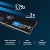 Crucial RAM 32GB DDR5 5600MHz (or 5200MHz or 4800MHz) Desktop
