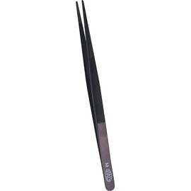 Allegro Diamond Tweezers, Stainless Steel, Black, Medium Point, 6-1/2 Inches | TWZ-173.74