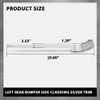 G-PLUS Left Rear Bumper Side Cladding Trim Compatible with Land