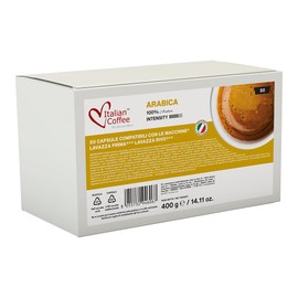ITALIAN COFFEE FOR ESPRESSO LOVERS Italian Coffee capsules compatible with RIVO machines (Arabica/Cremoso, 100)